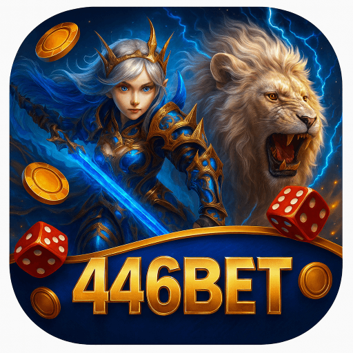 Imagem promocional da 446BET mostrando a plataforma e suas vantagens